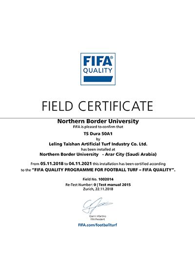 Сертификат качества FIFA (Саудовская Аравия)