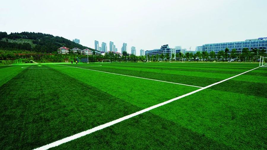 Искусственный газон для футбольного поля 